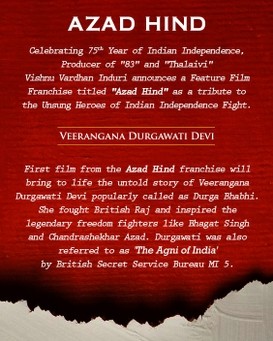 Azad Hind: Veerangana Durgawati Devi