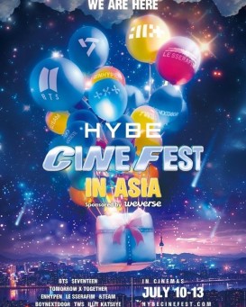 HYBE Cine Fest in Asia