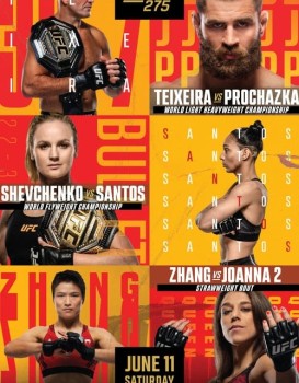 UFC 275: Teixera vs Prochazka