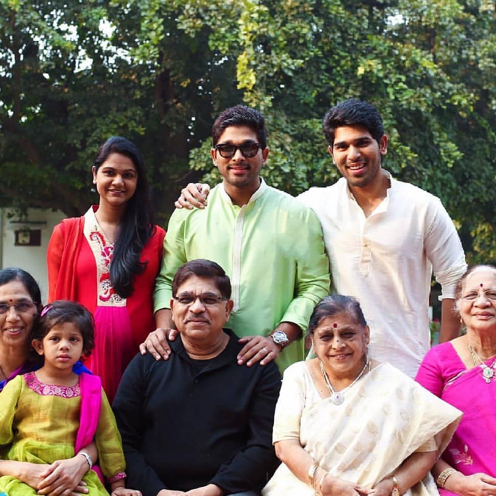 Allu Arjun Family Photos