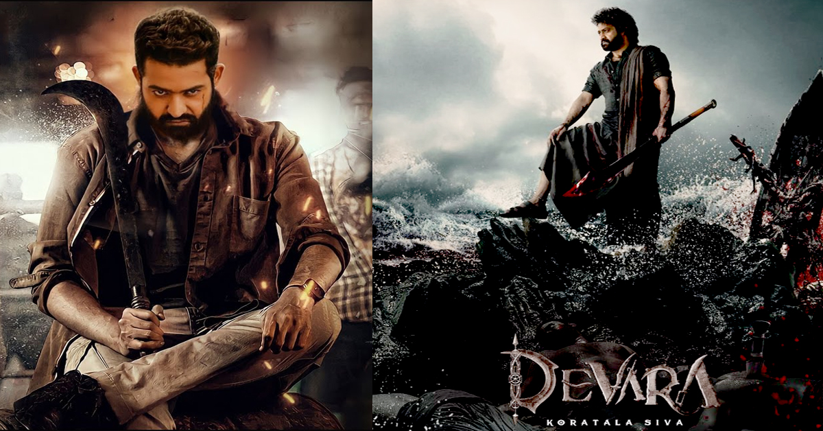Devara photos, Devara Telugu movie posters, first look posters, latest